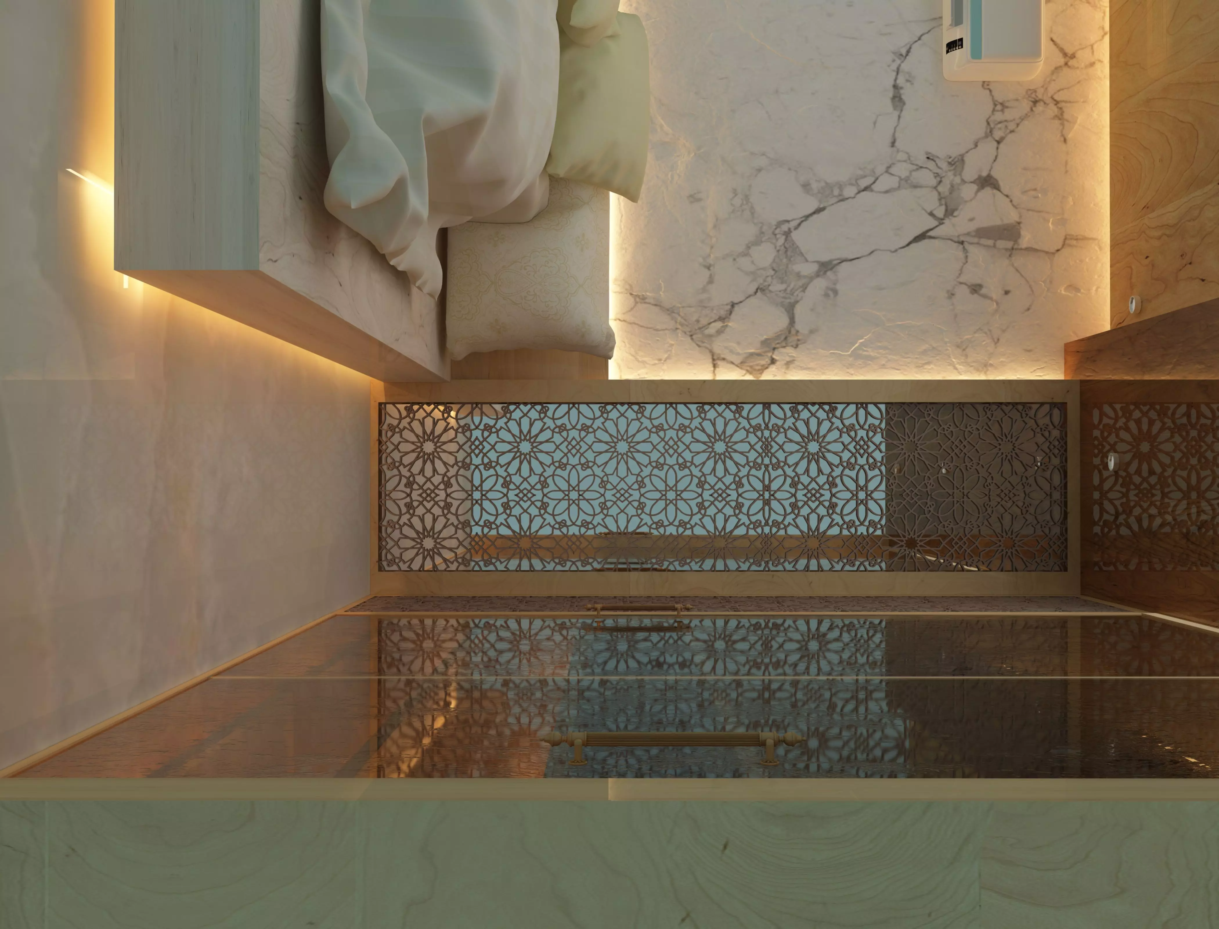 Master Bedroom Free 3D model
