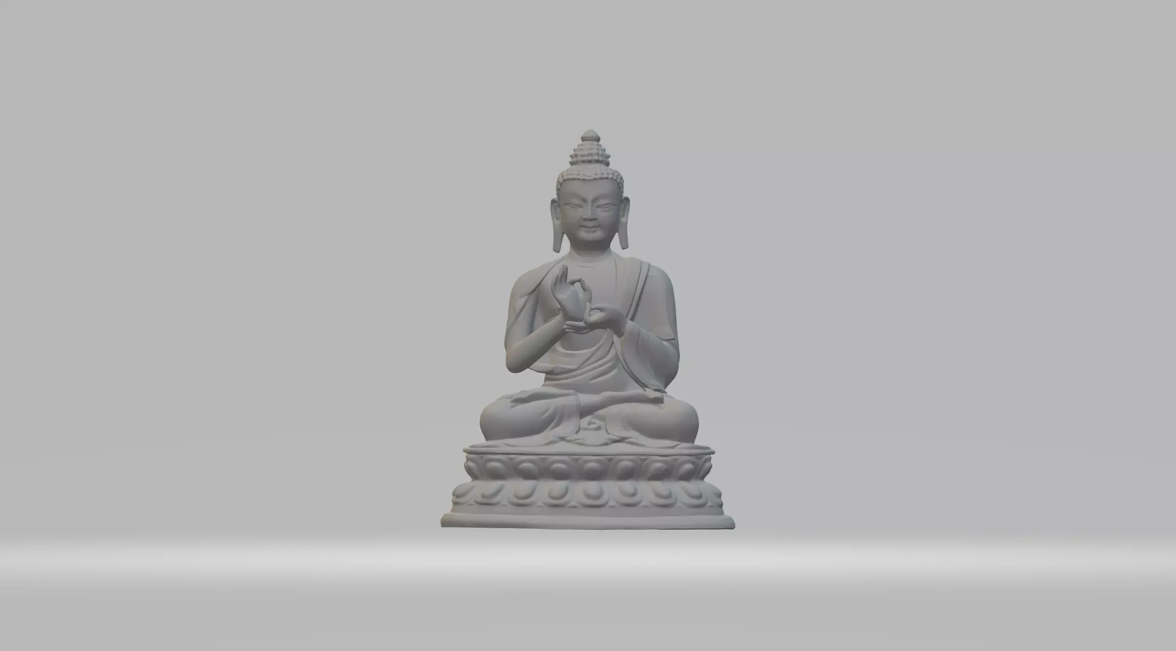 Buddha Statue  3D print model_0