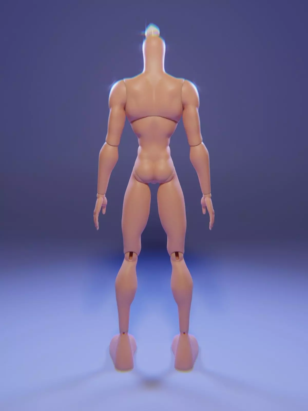 BRATZ INSPIRED MALE BODY 3D print model_0