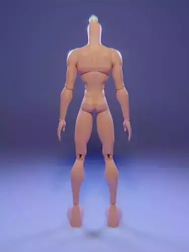 BRATZ INSPIRED MALE BODY 3D print model