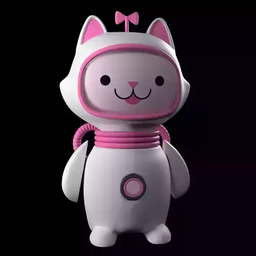 Marie Aristocats Disney Vinyl Figure 3D model