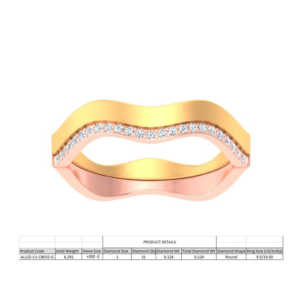 53 ring set 3D print model_86
