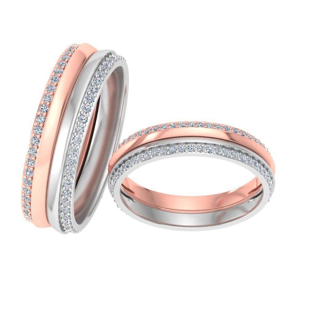 53 ring set 3D print model_108