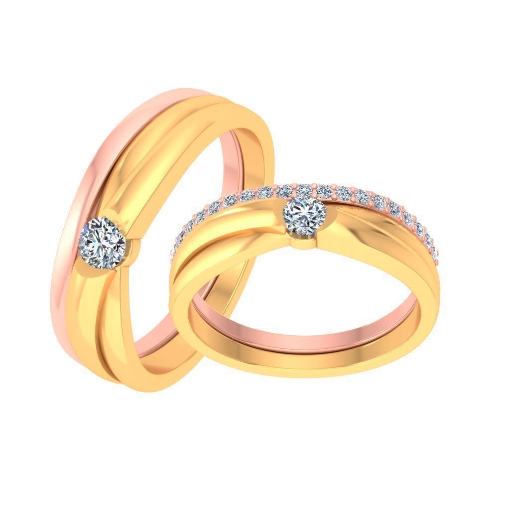 53 ring set 3D print model_45