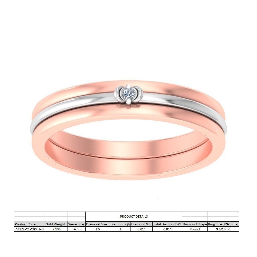 53 ring set 3D print model_149