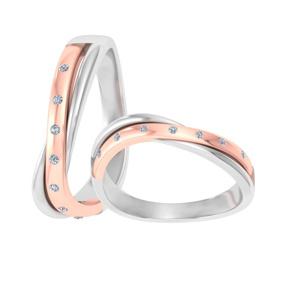 53 ring set 3D print model_129