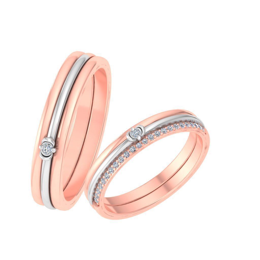 53 ring set 3D print model_147