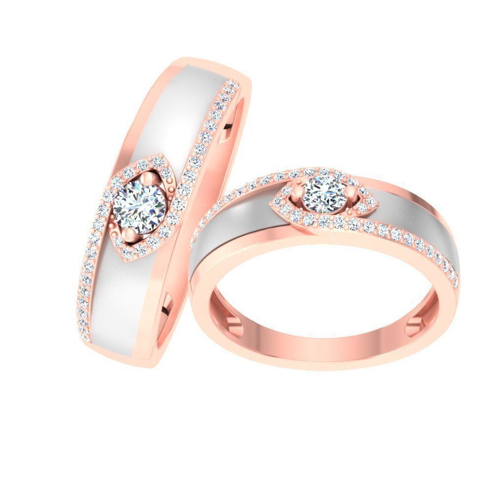 53 ring set 3D print model_32