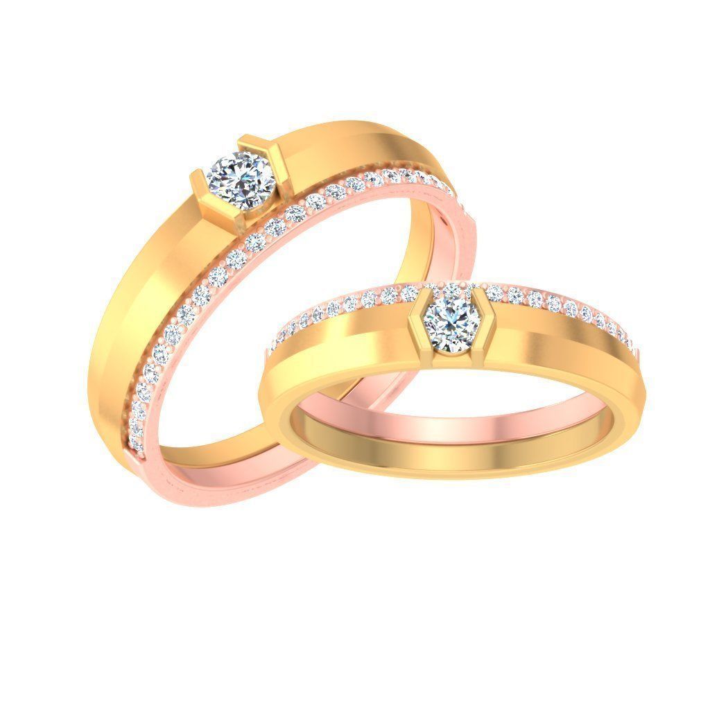 53 ring set 3D print model_43