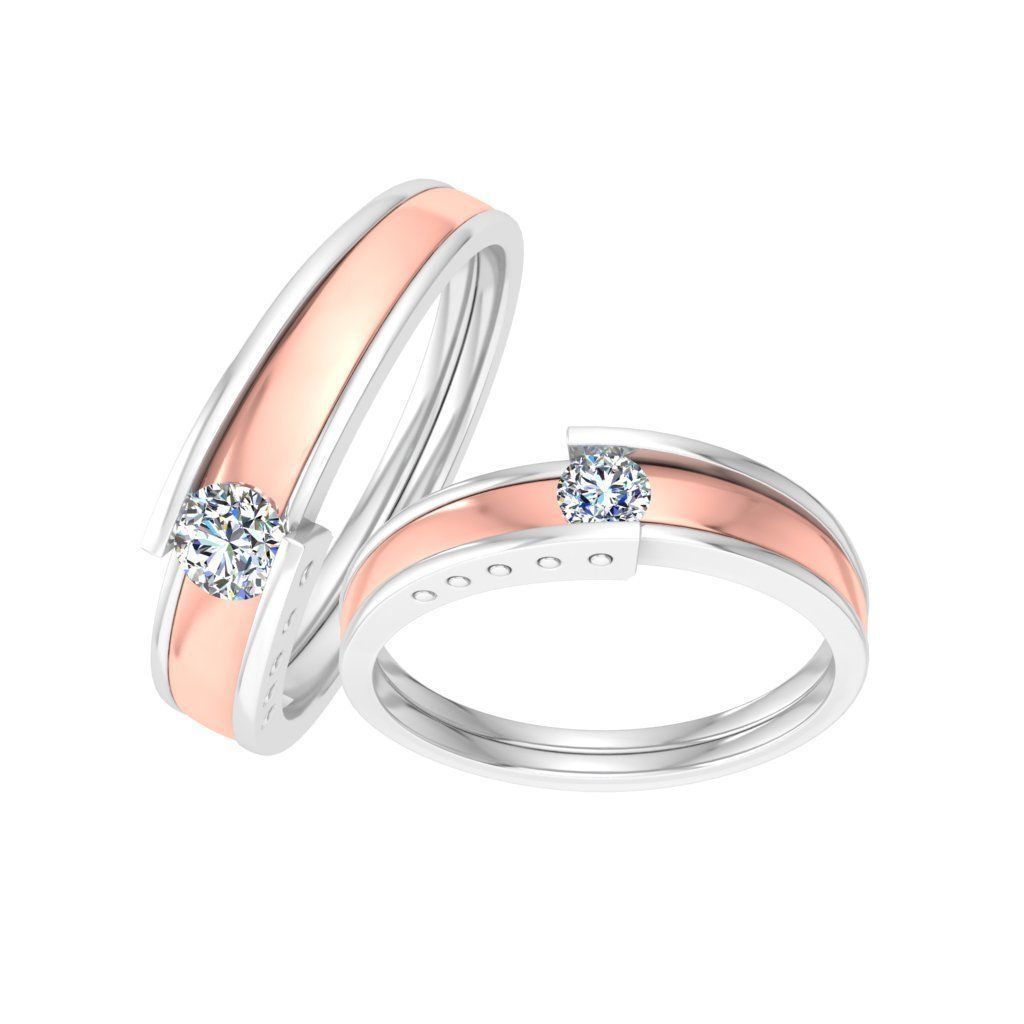 53 ring set 3D print model_142