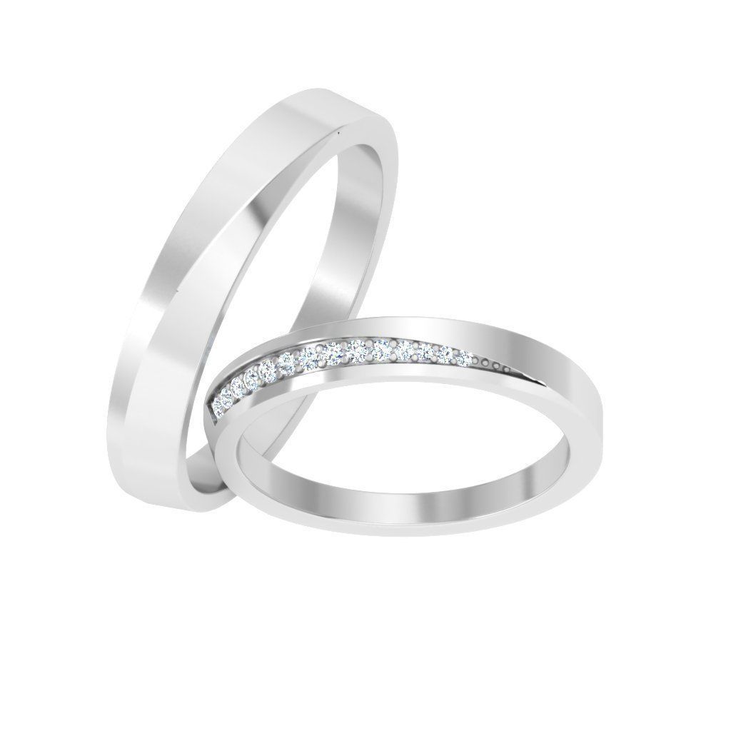 53 ring set 3D print model_64