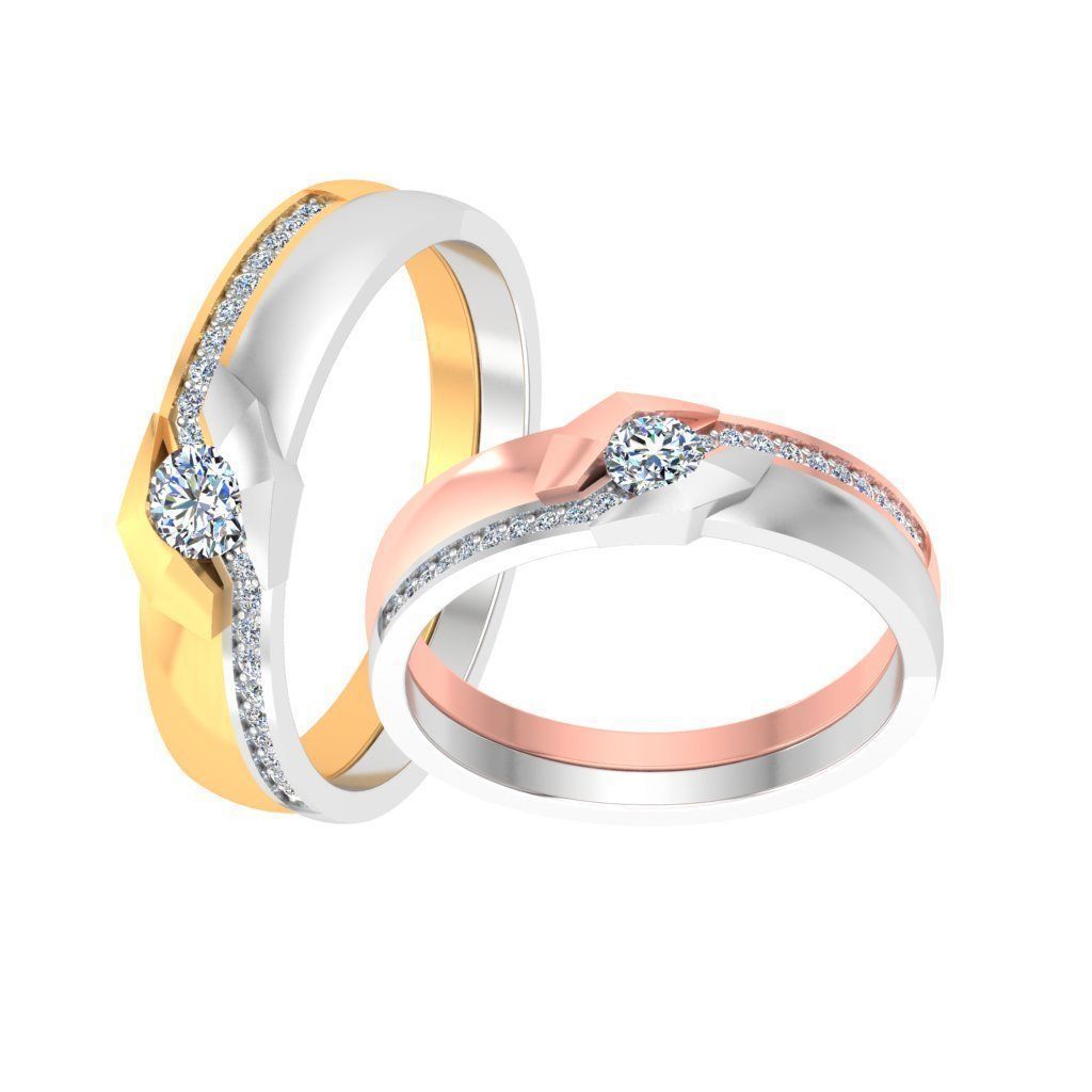 53 ring set 3D print model_17