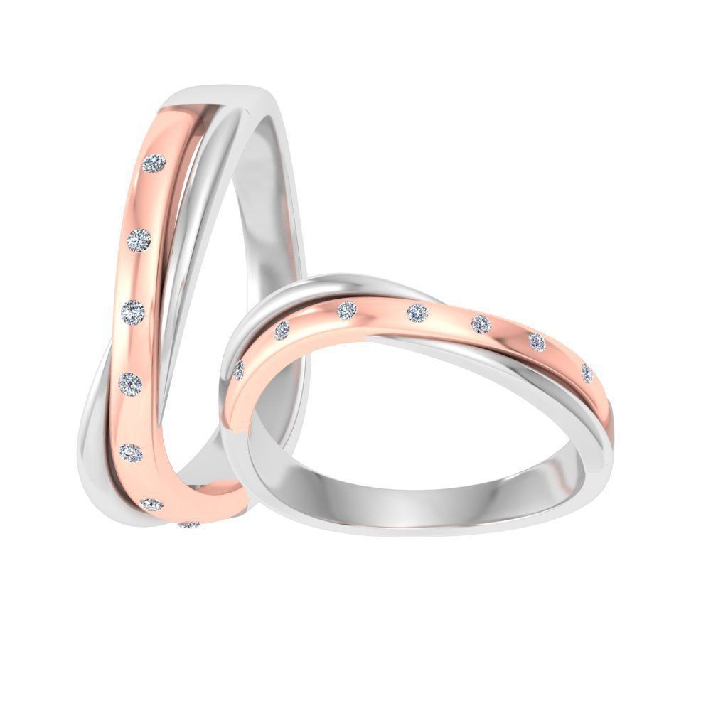 53 ring set 3D print model_118