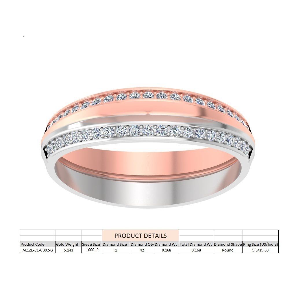 53 ring set 3D print model_1