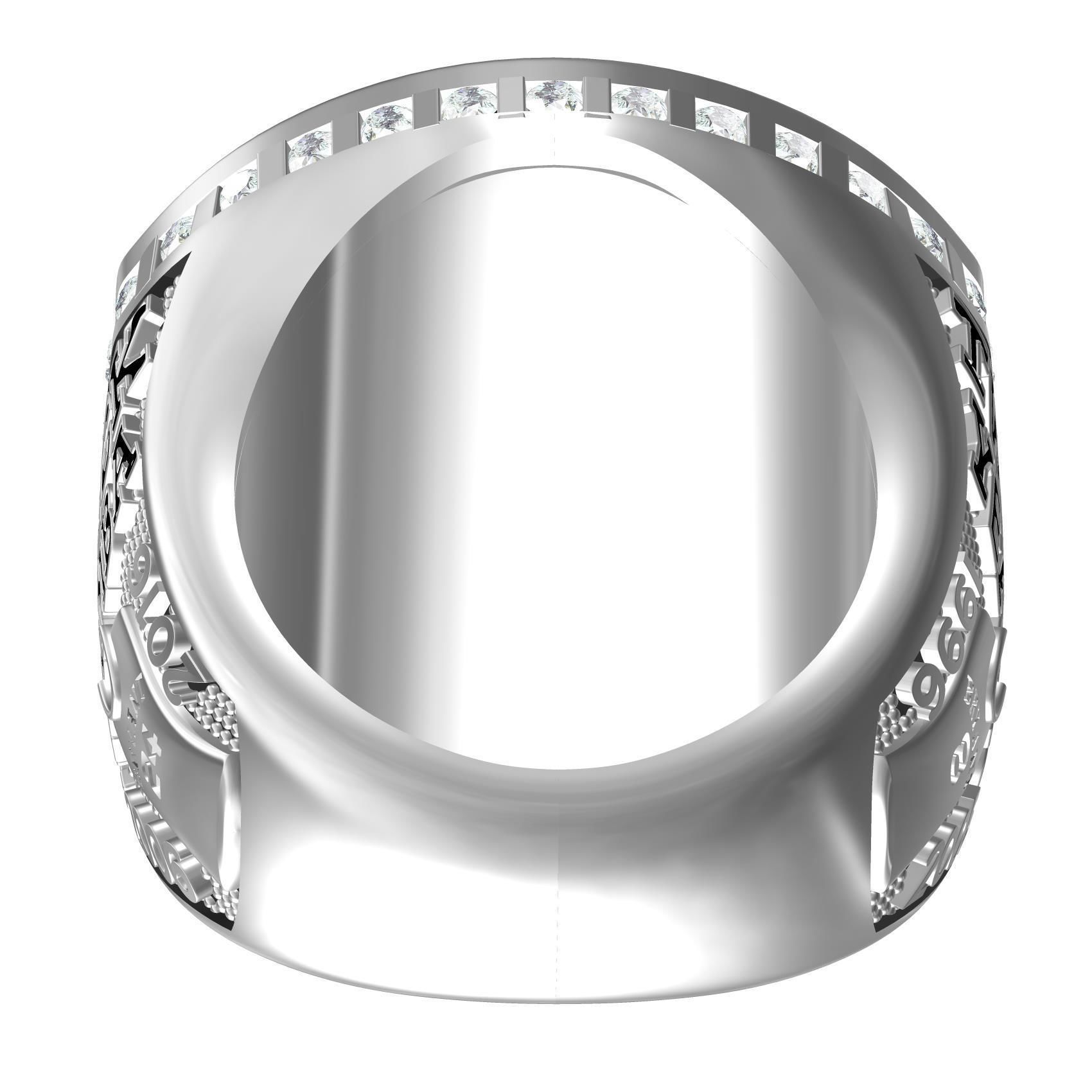 Black Mamba Lakers Championship Ring 3D print model_6