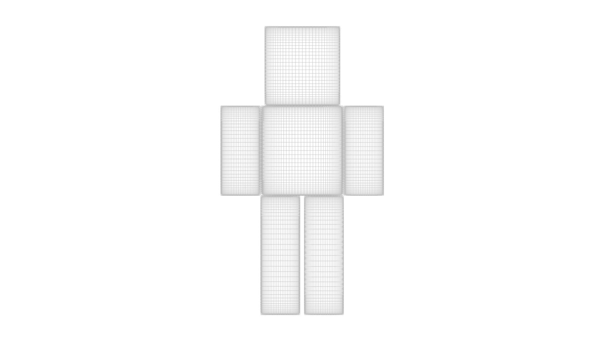 Minecraft Steve 3D model_19