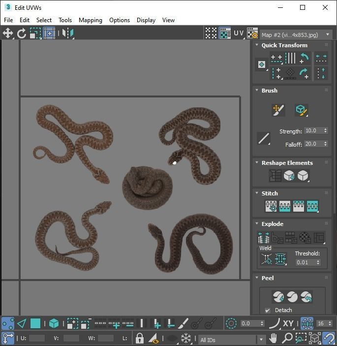 Snakes Set 3D model_40