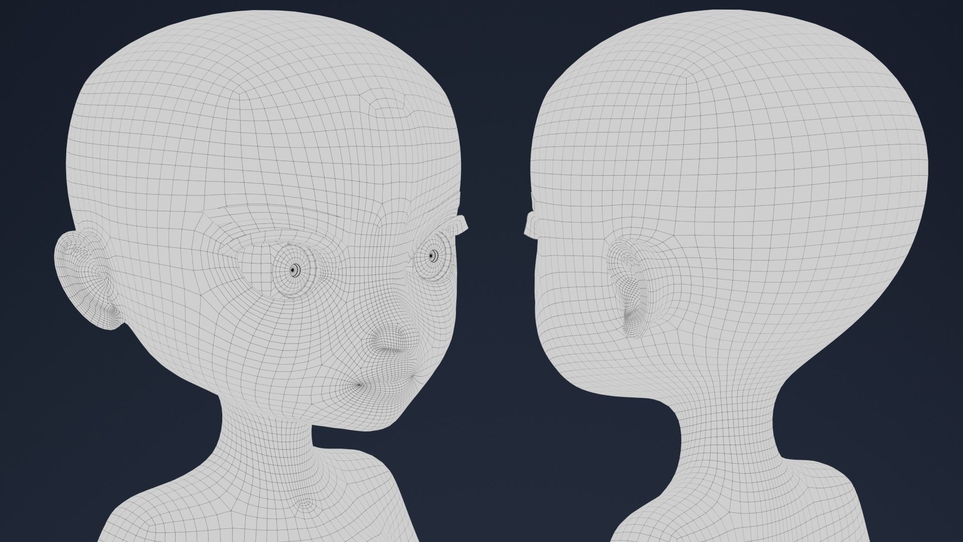 Stylized Char 4 3D model_4