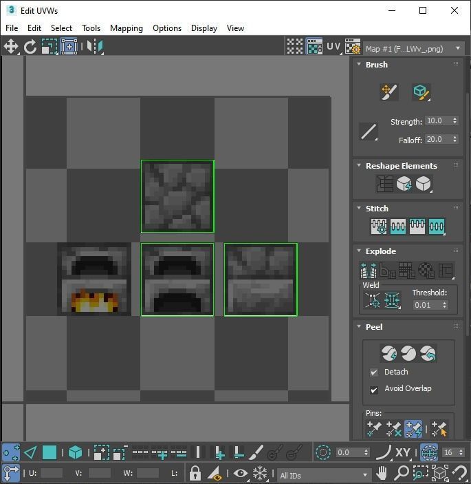 Minecraft Furnaces 3D model_20