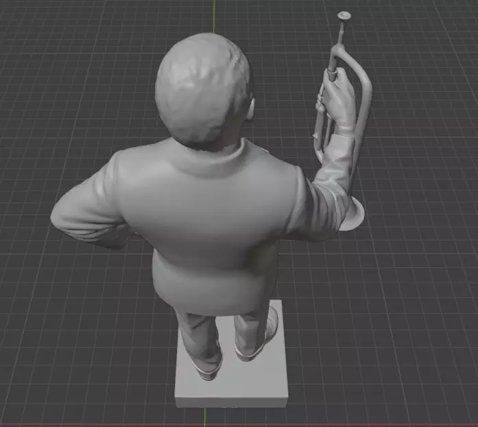 Louis Armstrong 3D print model_18