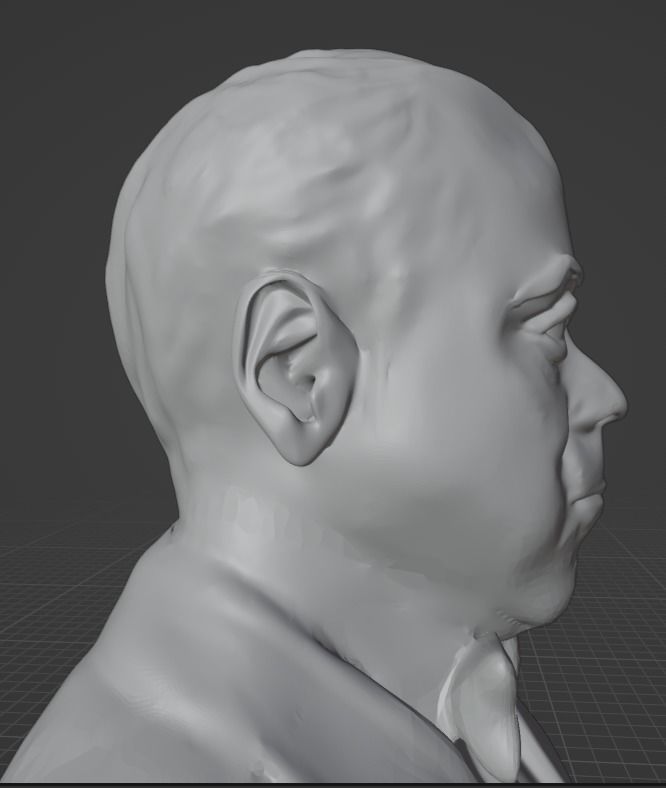 Louis Armstrong 3D print model_24
