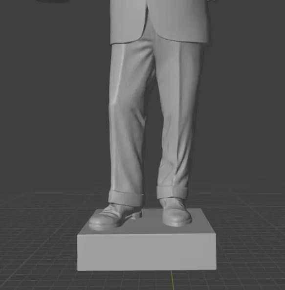 Louis Armstrong 3D print model_10