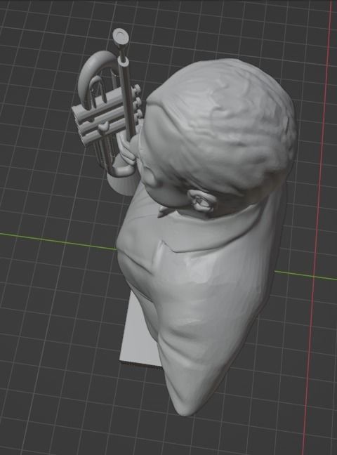 Louis Armstrong 3D print model_22