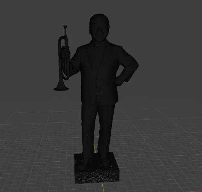 Louis Armstrong 3D print model_19