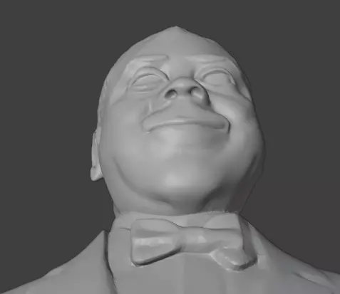 Louis Armstrong 3D print model_16