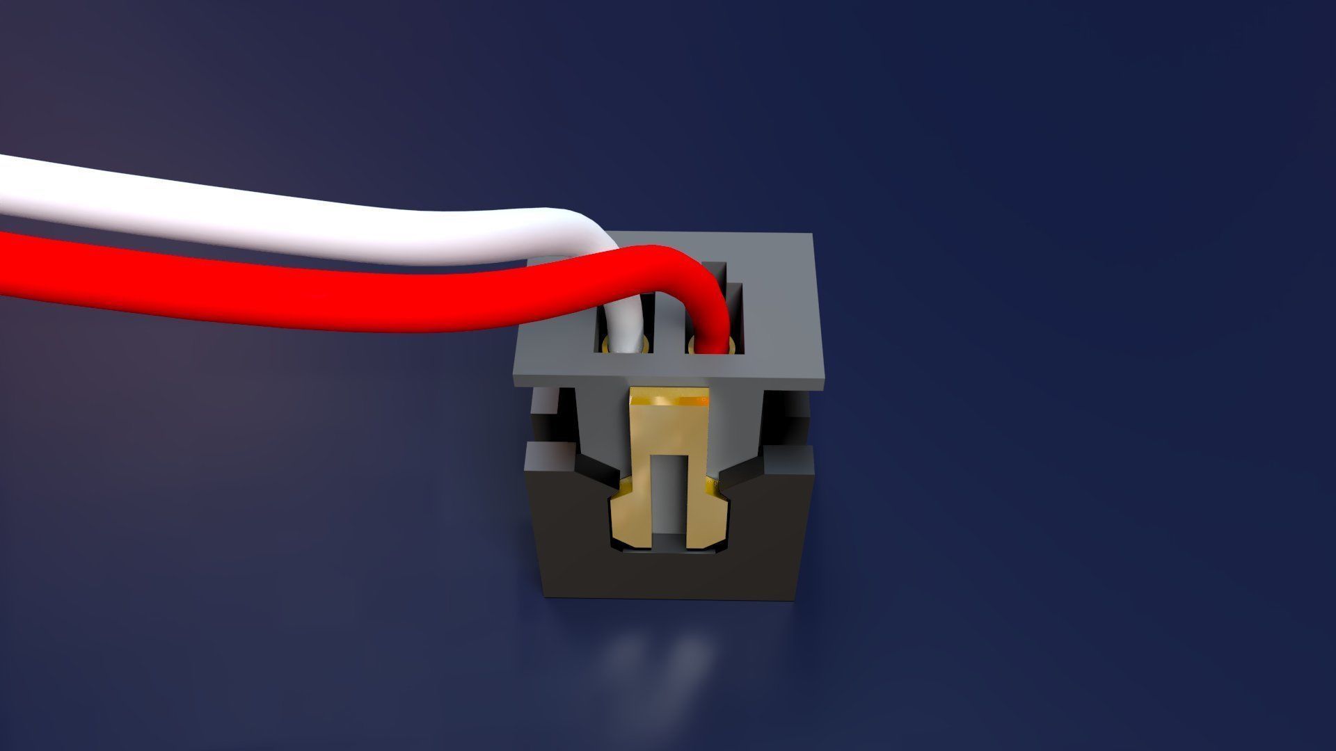 Computer Fan - cooling fan for inside a computer case Low-poly 3D model_10