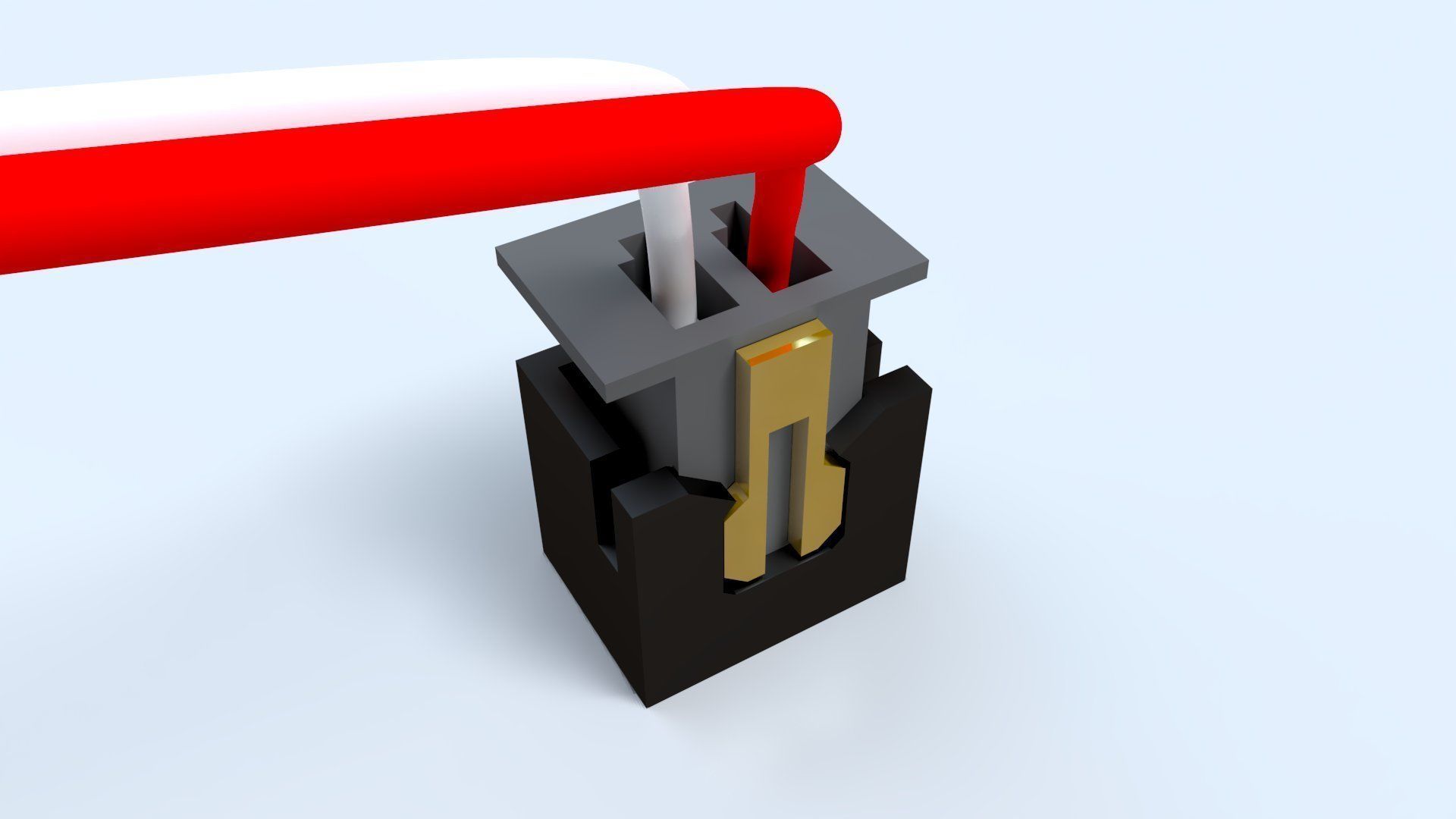 Computer Fan - cooling fan for inside a computer case Low-poly 3D model_6
