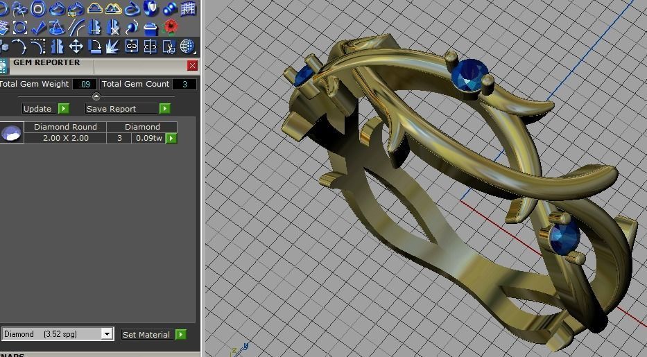 Thorn ring timberlys 3D print model_8