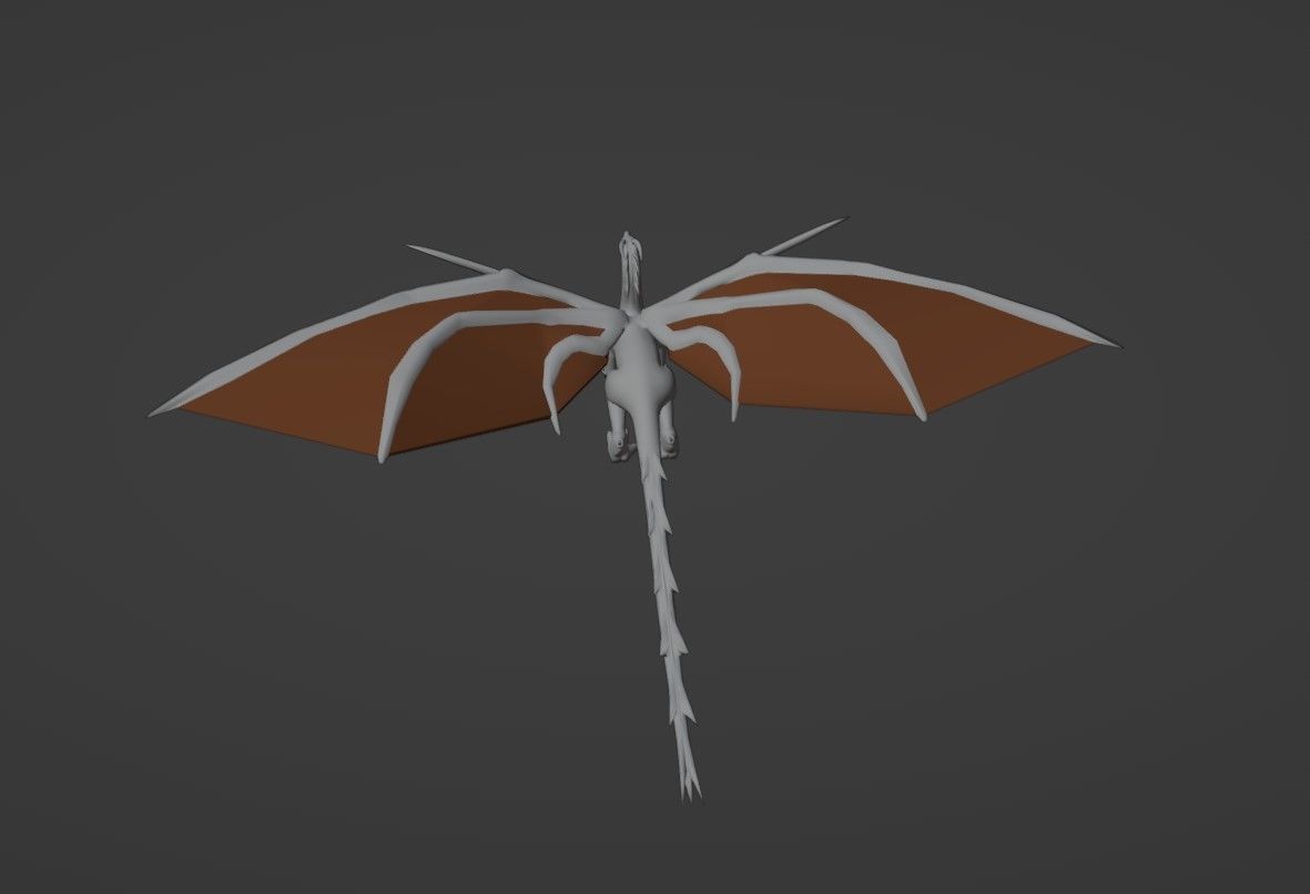 3D Model dragon Design 3D model_1