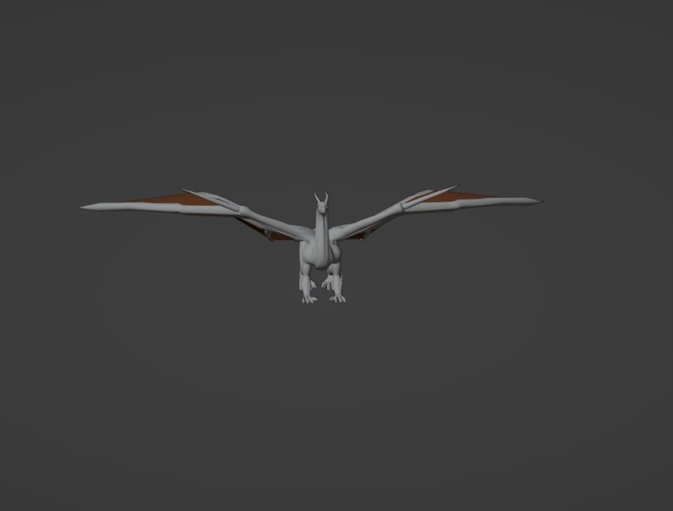 3D Model dragon Design 3D model_2