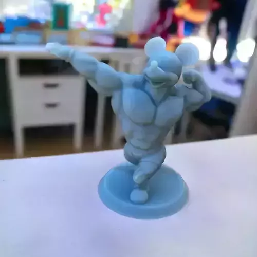 MIckey Swole body  3D print model