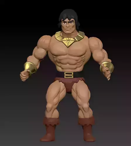 John Blackstar Motu Style