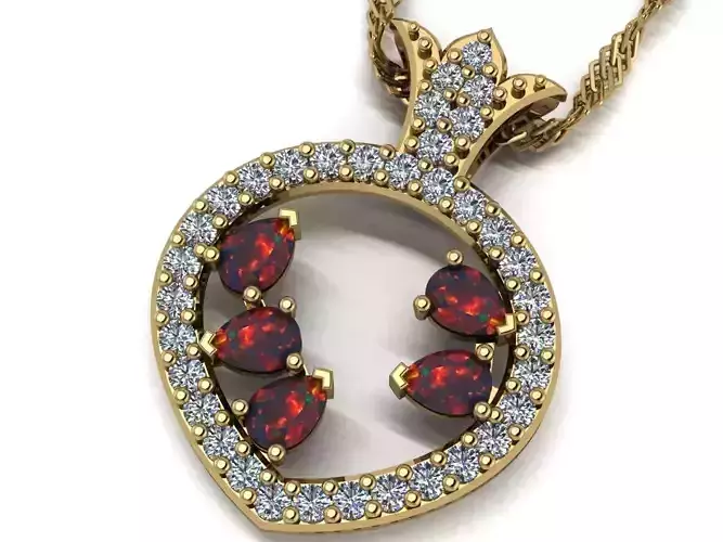Pomegranate Pendant