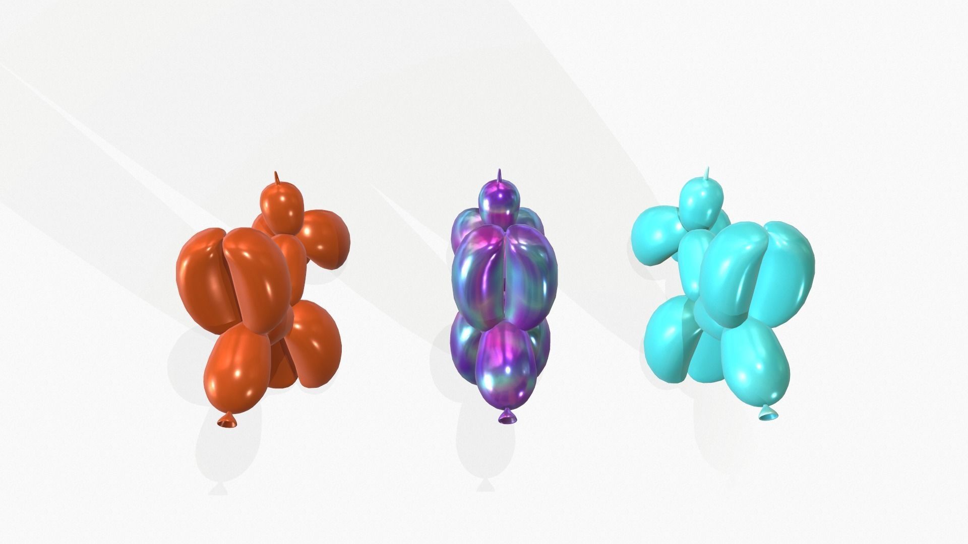 Balloon Dog 3D model_30