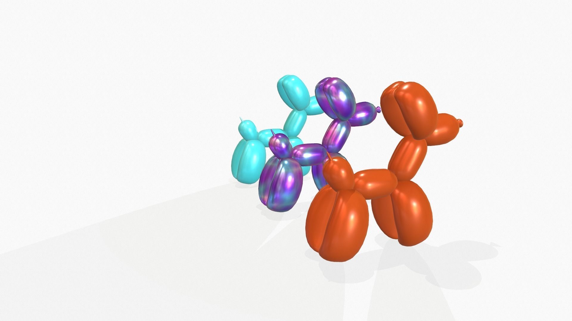 Balloon Dog 3D model_26