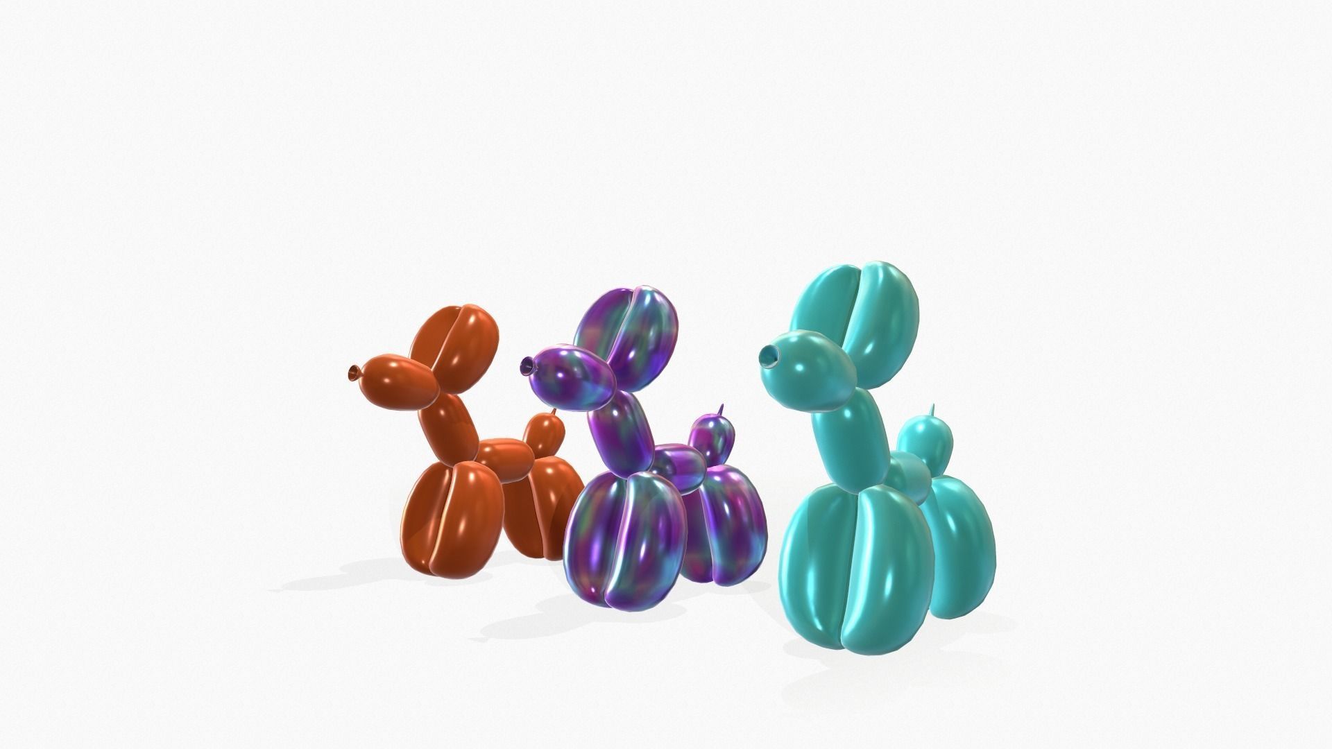 Balloon Dog 3D model_28