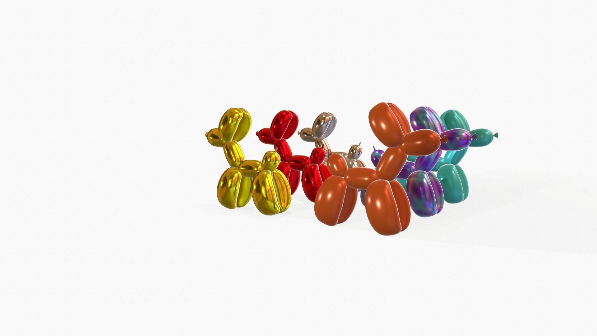 Balloon Dog 3D model_6