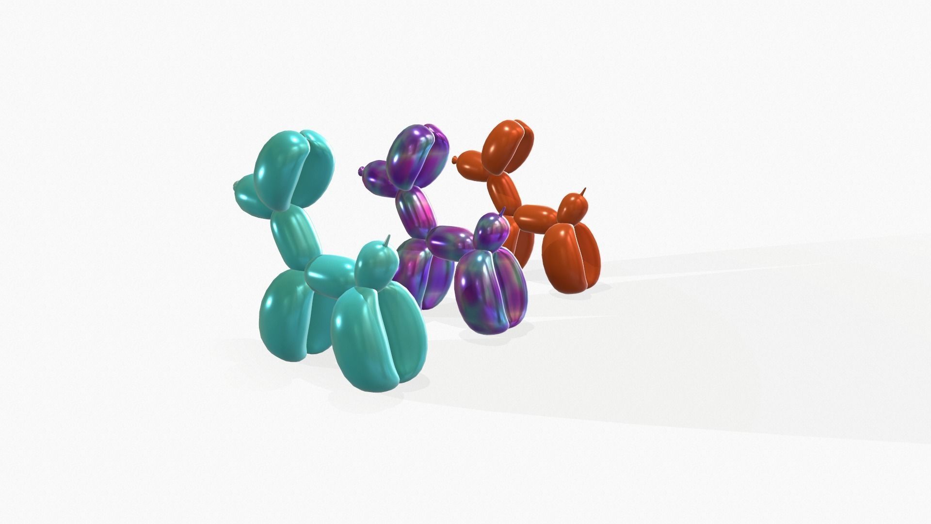 Balloon Dog 3D model_24