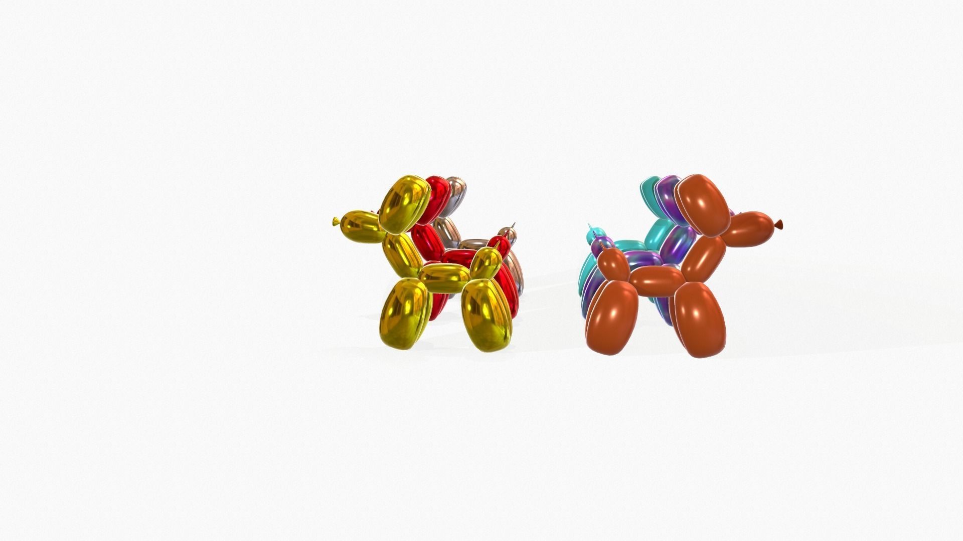 Balloon Dog 3D model_7