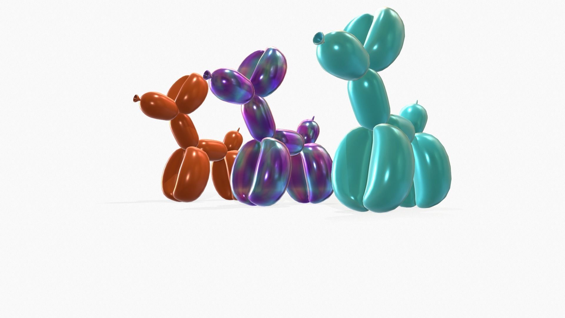 Balloon Dog 3D model_2
