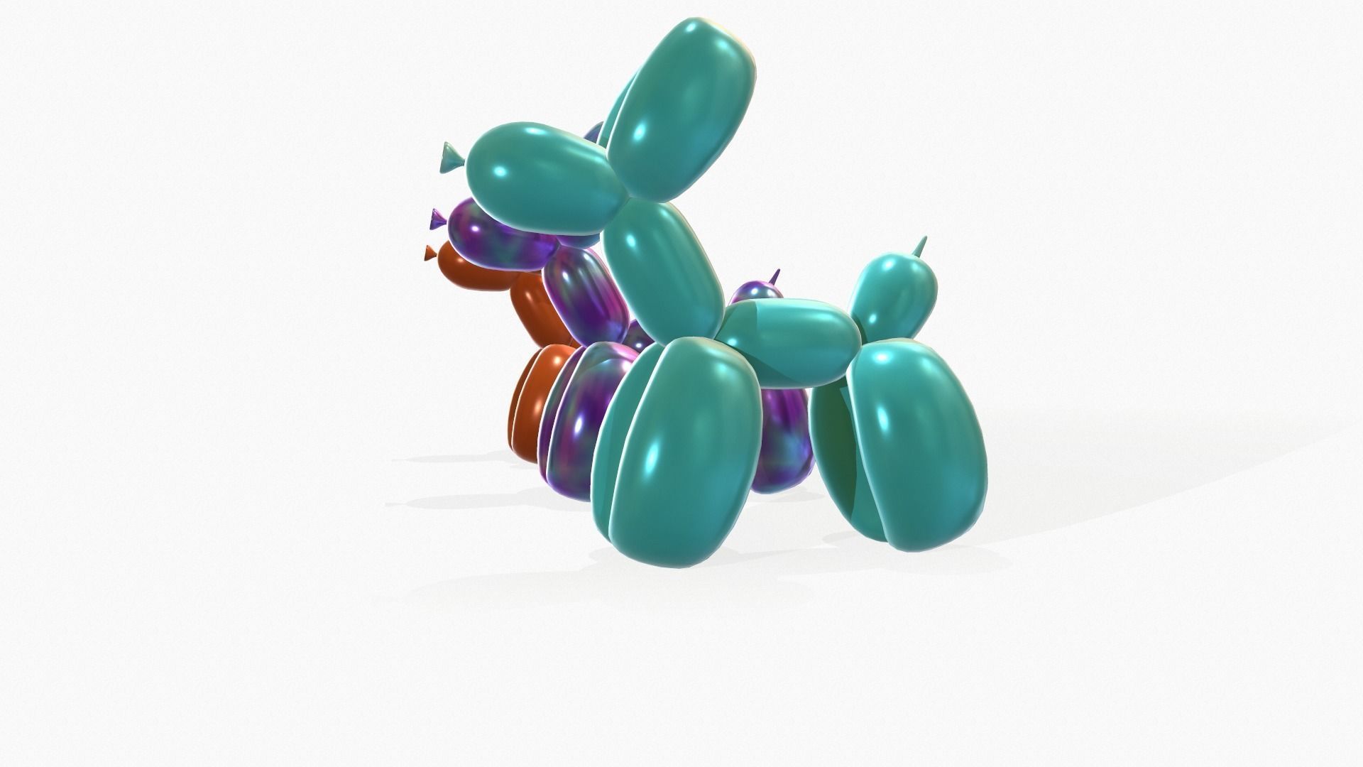 Balloon Dog 3D model_5