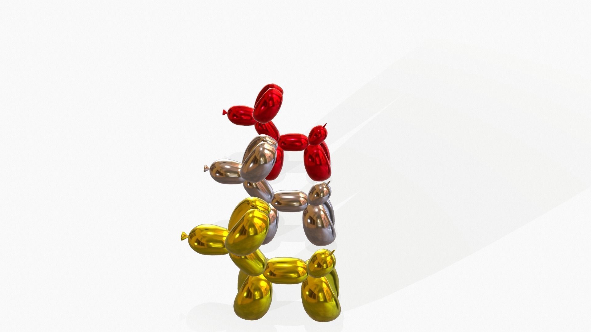 Balloon Dog 3D model_16