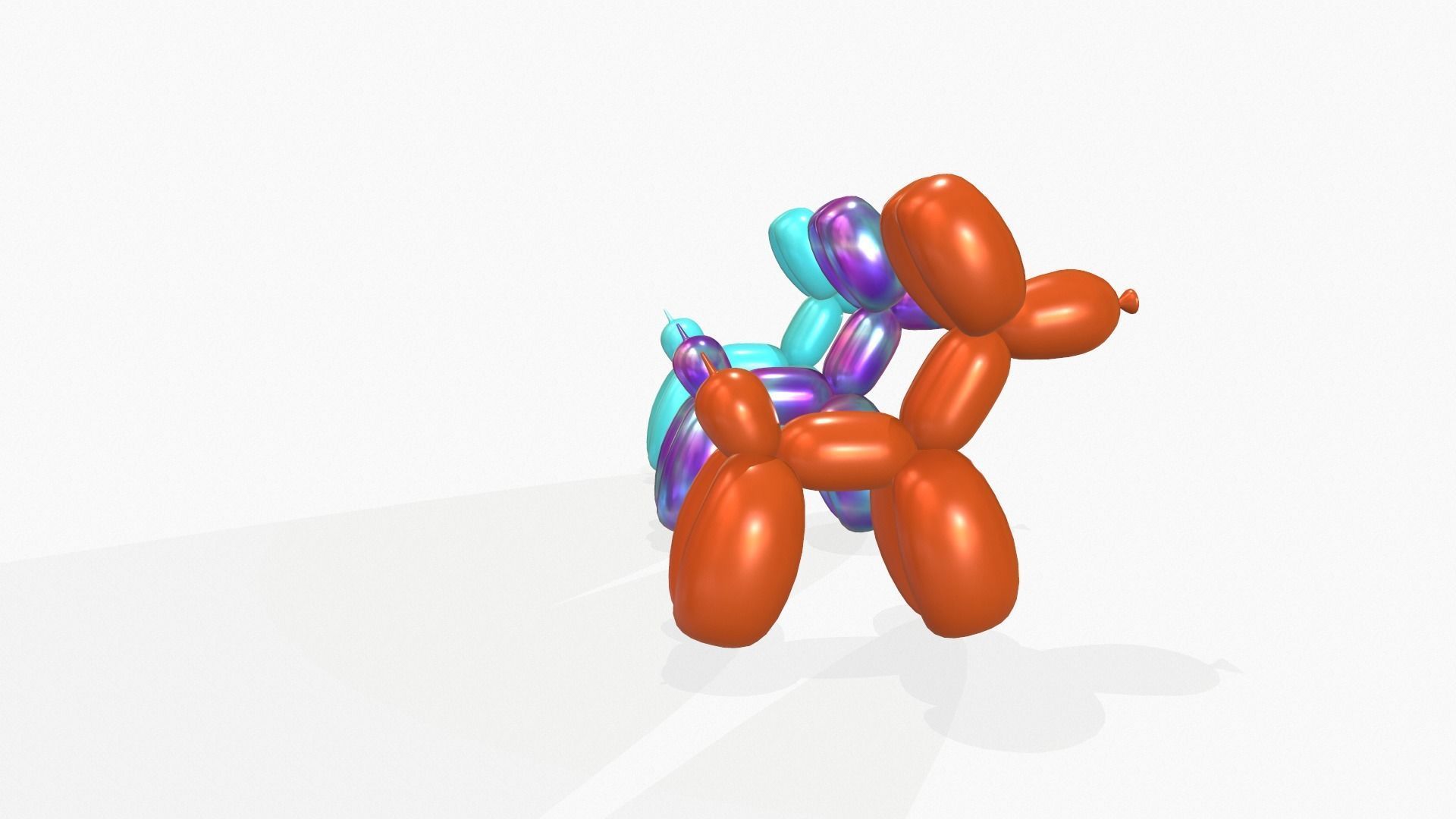Balloon Dog 3D model_31