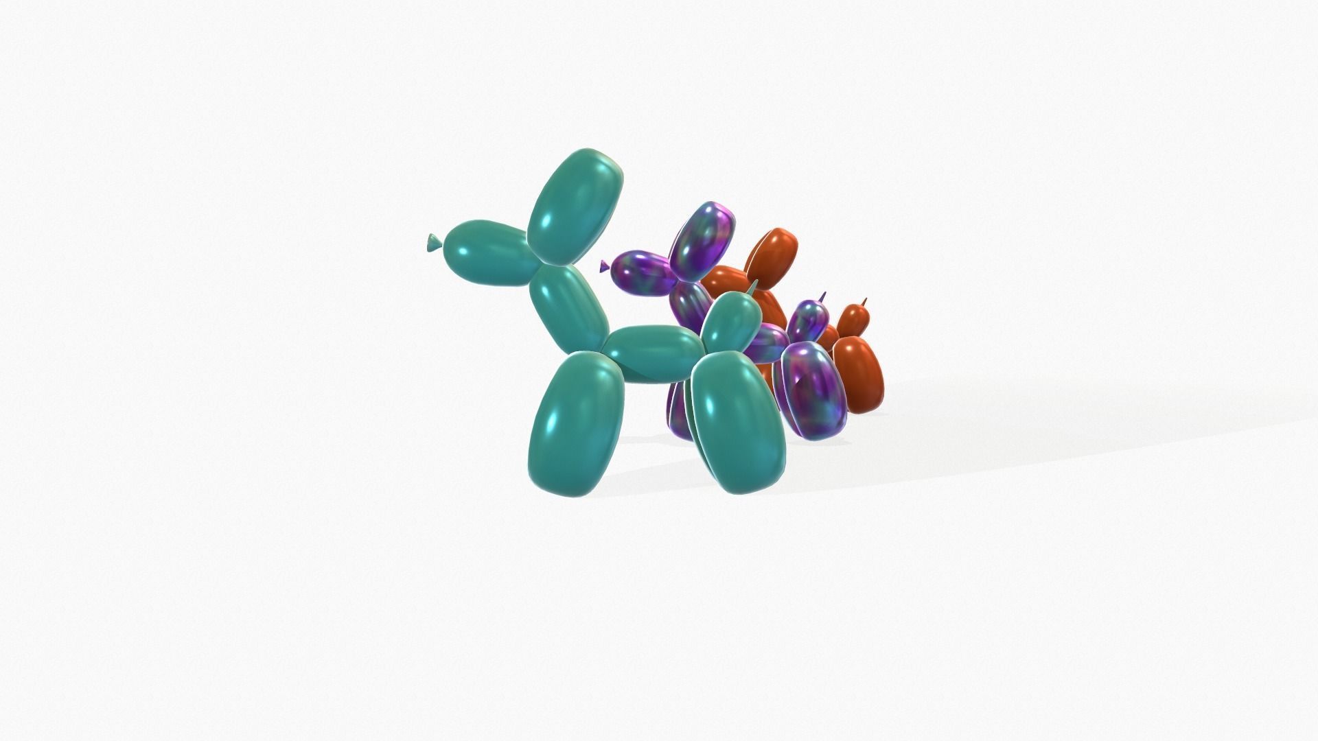 Balloon Dog 3D model_8