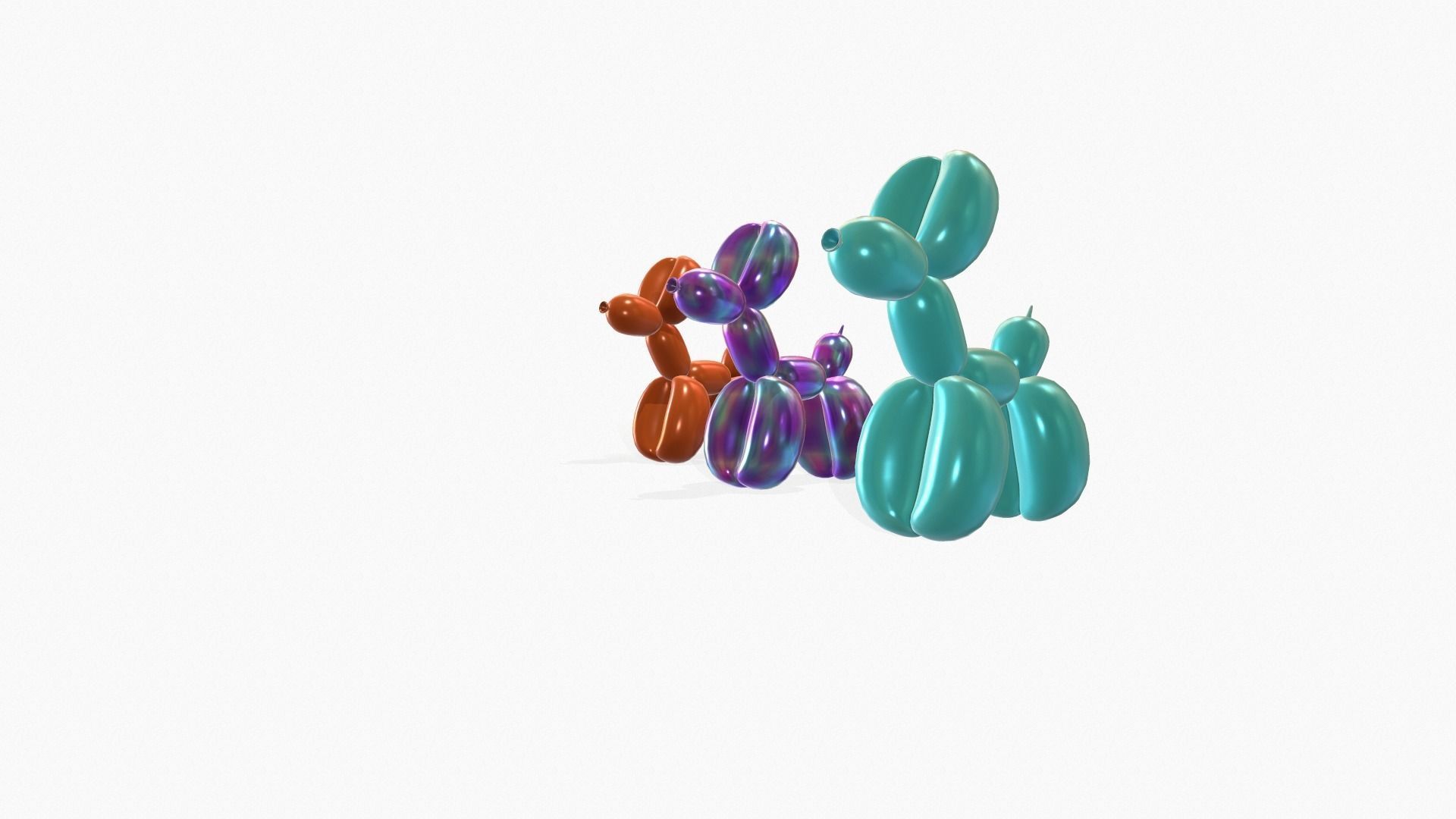 Balloon Dog 3D model_17