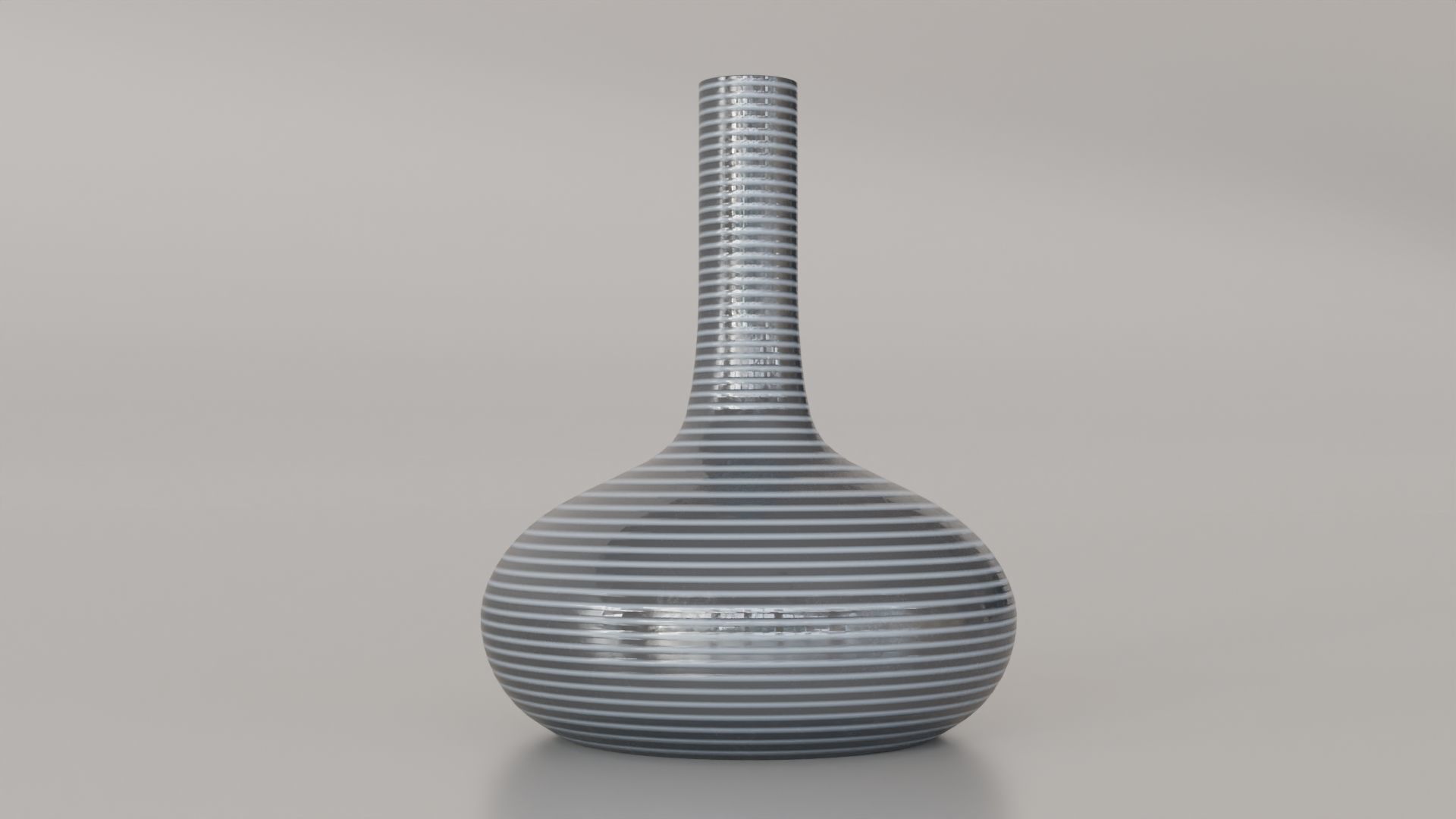 Earthenware jug 06 3D model_4